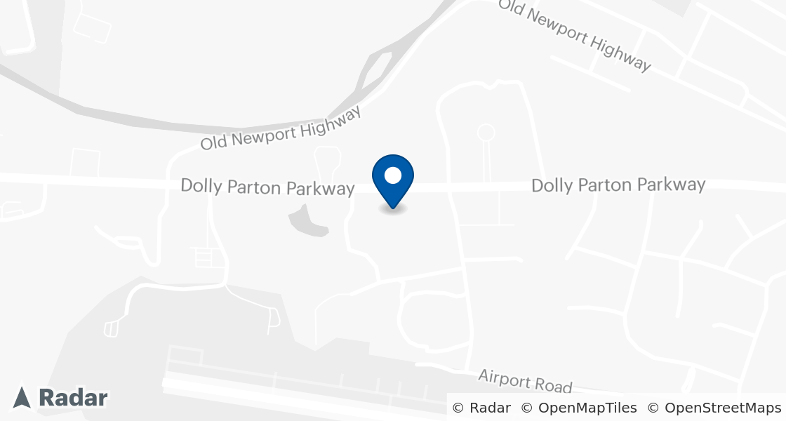 Map of Dairy Queen Location:: 1179 Dolly Parton Pkwy, Sevierville, TN, 37862-3727